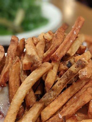 Crispy seasoned fries