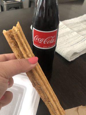 Churro and a Coke