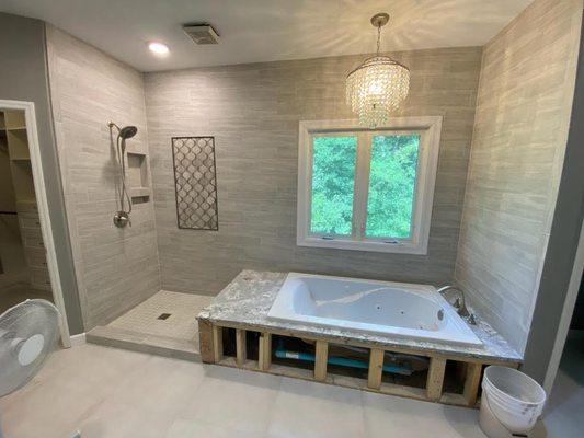 Custom Bathrooms and Showers are our specialty