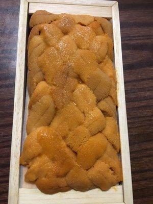 Hokkaido Uni (100g) - $60 This was incredibly delicious!