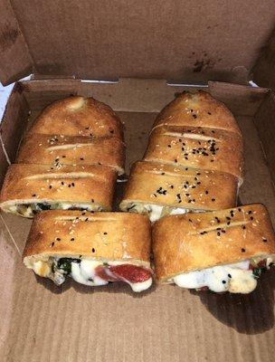 Our Famous Stromboli Pizza    10/10 super huge it's like 2 strombolis for the price of one  $16.00