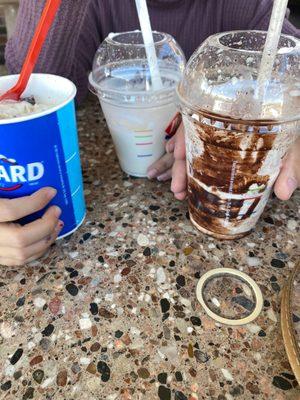 Blizzards and shakes!