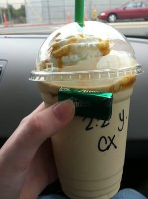 Caramel explosion!