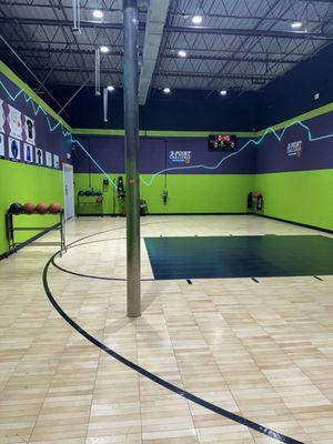 3 point shooting area