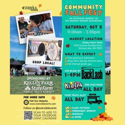 So proud to be a sponsor of this amazing event! If you're looking for something fun to do, head over to Kelley Farms in Bonne...