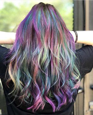 Balayage Ombré Unicorn Hair