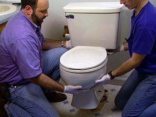 Toilet repair and installation