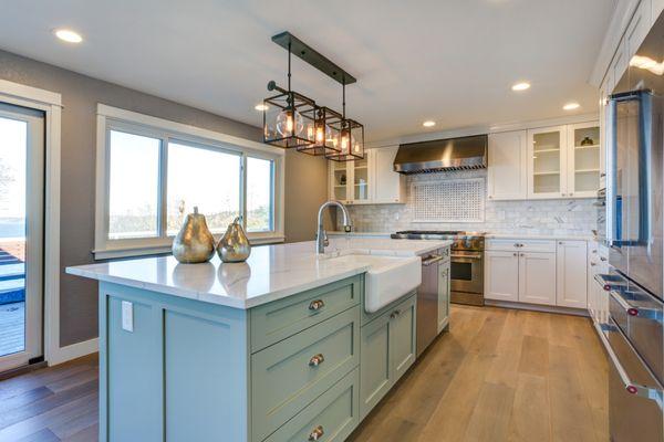 San Francisco Two tone kitchen remodel