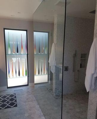 Shower Partition