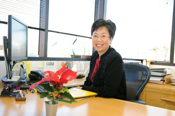 Photo of Maria Chen, President of The Loan Story