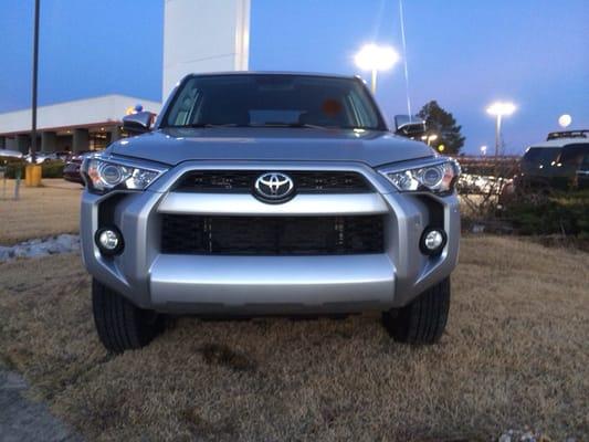 2014 Toyota 4Runner.... That's a mean mother.... Shut your mouth