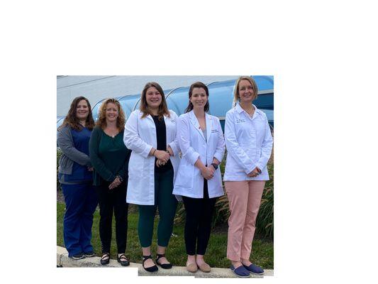 Dr. Brudereck, Dr. LaBarge, Rebekah Mills, Lori Yanos, Britany Reinart