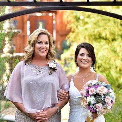 Beautiful bride at Azle Deer Cove Wedding Venue