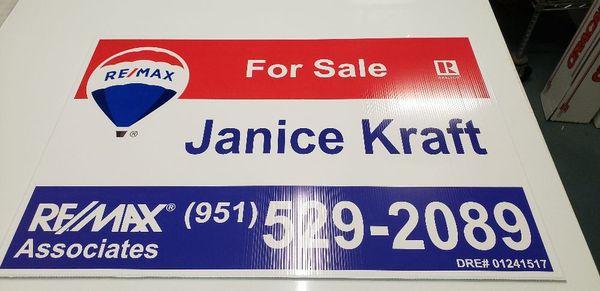 Custom 24" x 36" For Sale Sign