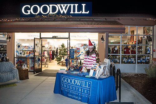 Goodwill was open for the parade of lights, Dec 5th 2014