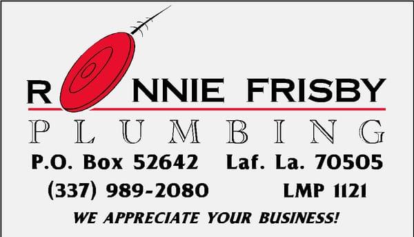 Ronnie Frisby's Plumbing