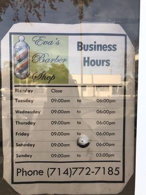 here's their hours