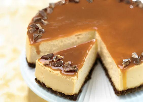 How about a nice big slice of Turtle Pecan New York Style Cheesecake?