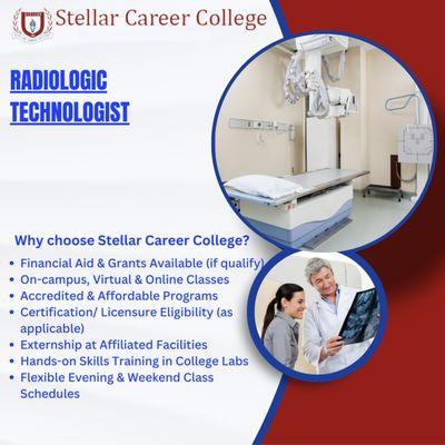 Radiologic Technologist: Launch Your Career with Stellar Career College! 

Are you ready to step into the world of medical imaging and