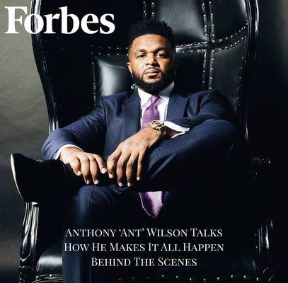 Anthony Wilson in Confidence for his Forbes Cover