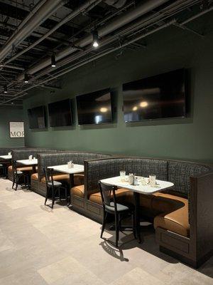 Seating area near main bar