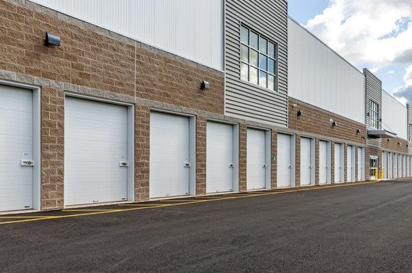 Climate controlled drive up access storage units