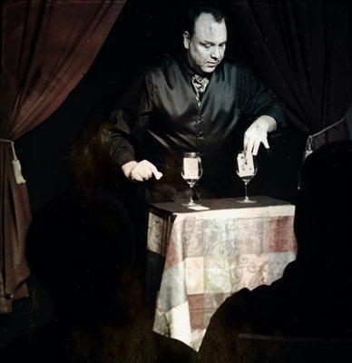 Carnegie doing magic at the Astonify Show