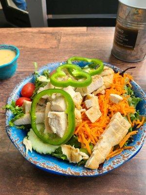 Grilled chicken salad