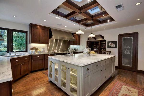 Remodeled kitchen