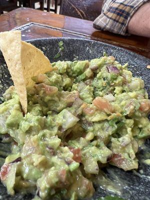 Fresh made guacamole