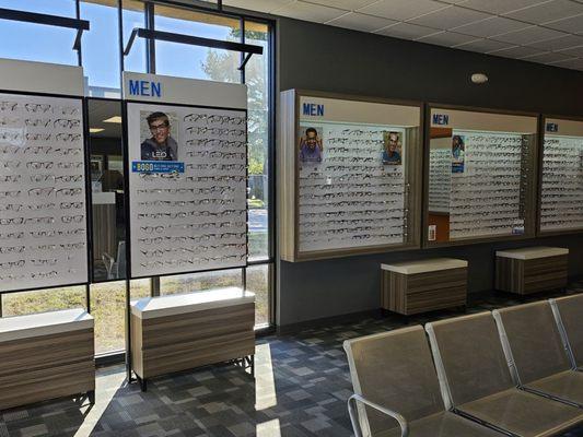 Store Interior at Stanton Optical store in McKinney, TX 75071