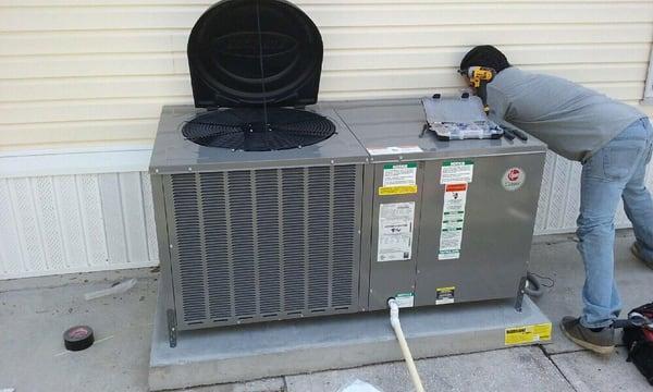 air conditioning installation