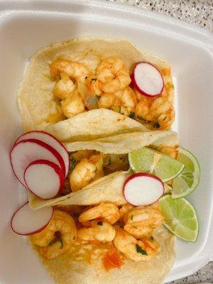 Shrimp tacos