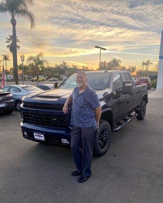 2021 Chevy Silverado 2500HD Z71 Crew Cab Congratulations Tom!!!