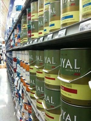 Paint aisle