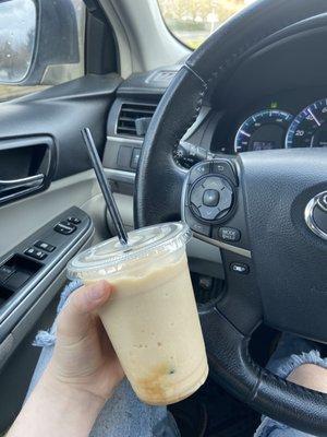 Caramel Latte blended