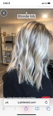 Style and highlights like mine.