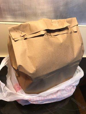 They are the BEST at to-go packing!  Seriously!