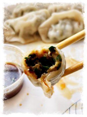 Leek & Pork Steamed Dumplings