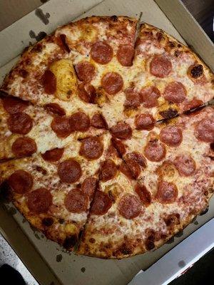 Pepperoni pizza