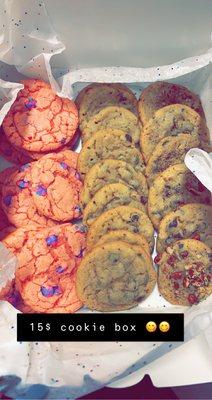 Assorted cookies