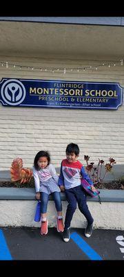 Our babies both at Flintridge Montessori