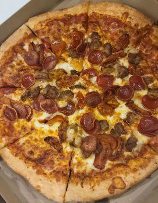 Old School Sausage and Pepperoni