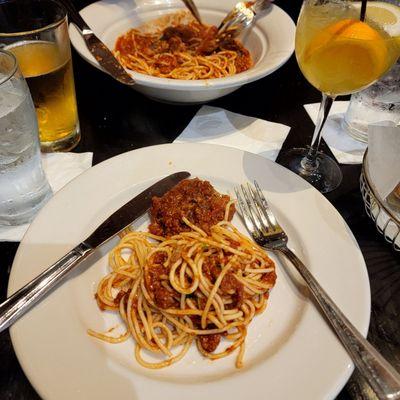 Pasta with meatballs