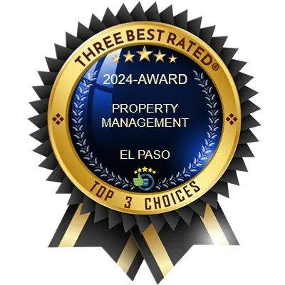 One of the top three best rated property management companies in El Paso!