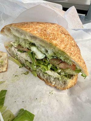 Chicken Pesto Sandwich