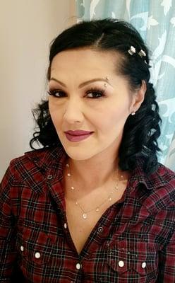 Wedding Day Makeup and brows by Rebecca Ryan