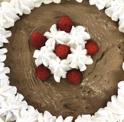 Chocolate mousse pie