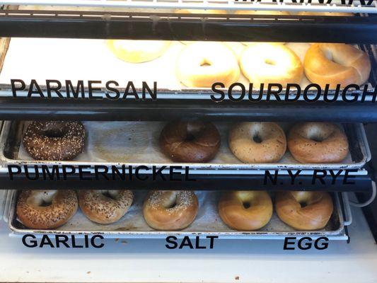 Bagel flavors