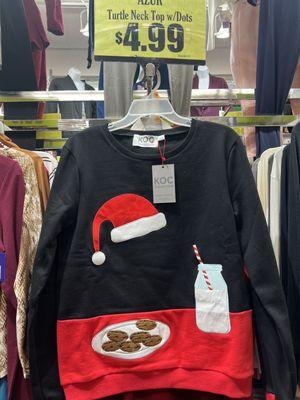 $5 holiday sweatshirt